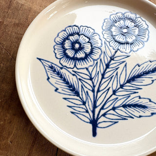 Hand Painted Ceramic Plate - No. 004