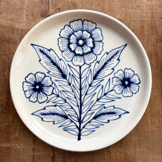 Hand Painted Ceramic Plate - No. 005