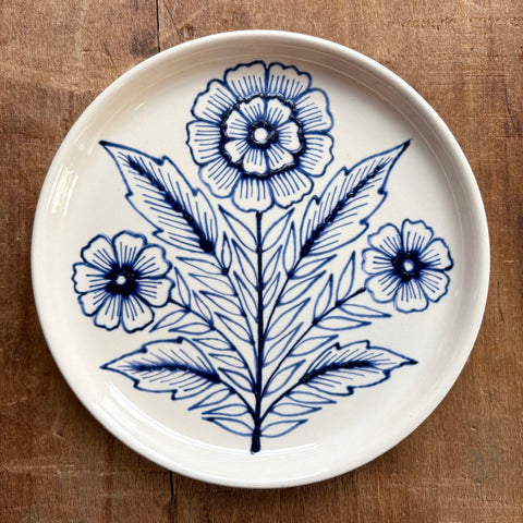 Hand Painted Ceramic Plate - No. 005