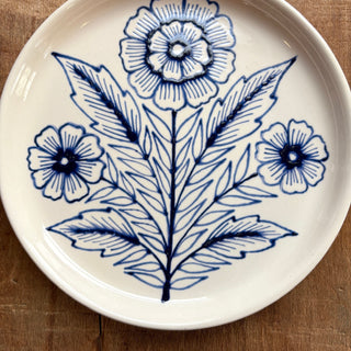 Hand Painted Ceramic Plate - No. 005