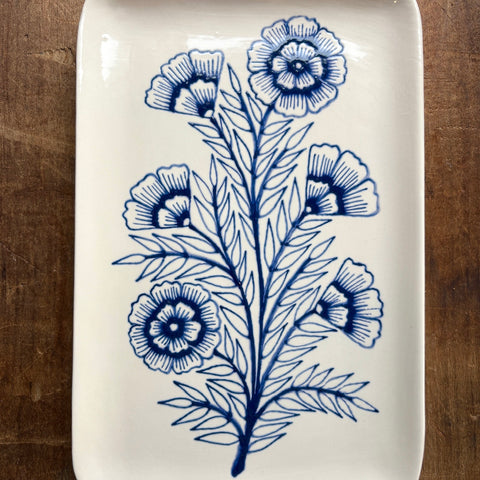 Hand Painted Ceramic Tray - No. 008