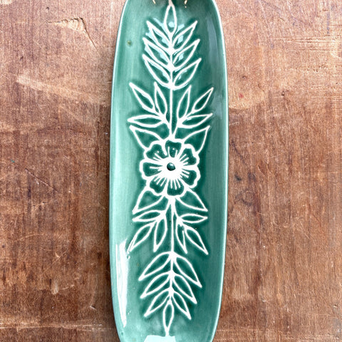 Hand Painted Ceramic Dish - No. 010