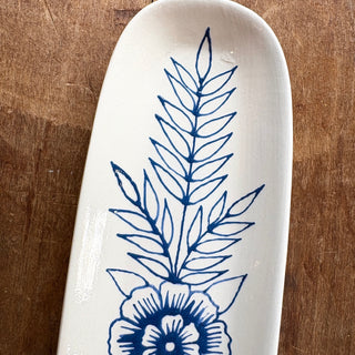 Hand Painted Ceramic Dish - No. 011
