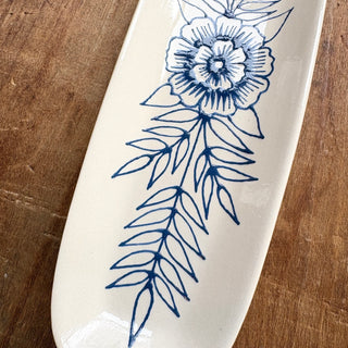 Hand Painted Ceramic Dish - No. 011