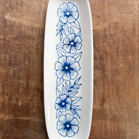 Hand Painted Ceramic Dish - No. 012
