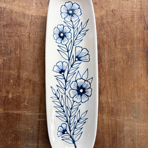 Hand Painted Ceramic Dish - No. 013