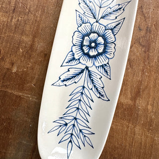 Hand Painted Ceramic Dish - No. 014