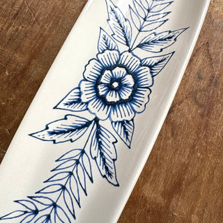Hand Painted Ceramic Dish - No. 014