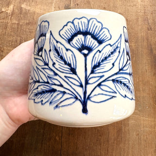 Hand Painted Ceramic Mug - No. 016