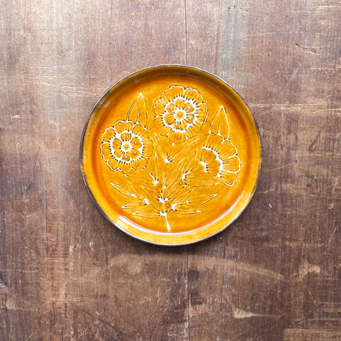 SECONDS : Hand Painted Ceramic Plate - No. 1930