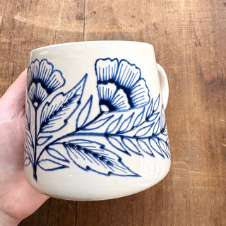 Hand Painted Ceramic Mug - No. 016