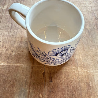 Hand Painted Ceramic Mug - No. 016