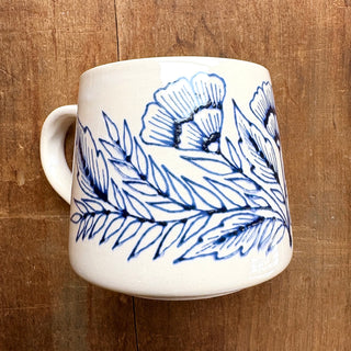 Hand Painted Ceramic Mug - No. 016