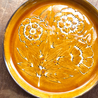 SECONDS : Hand Painted Ceramic Plate - No. 1930