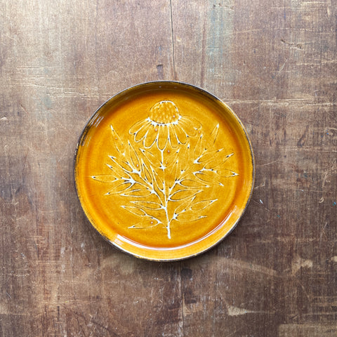 SECONDS : Hand Painted Ceramic Plate - No. 1931