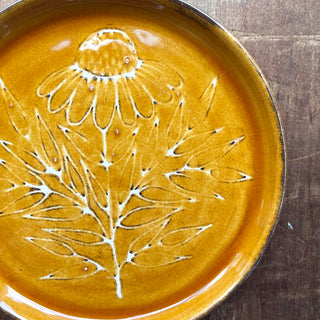 SECONDS : Hand Painted Ceramic Plate - No. 1931