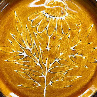 SECONDS : Hand Painted Ceramic Plate - No. 1931