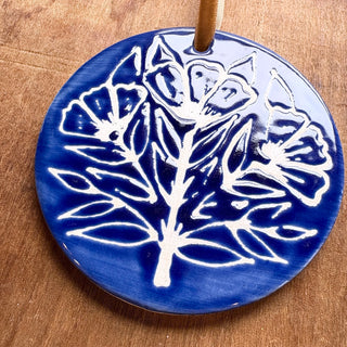 Hand-Painted Ceramic Ornament - No. 034