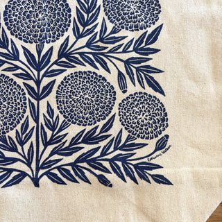 Tote Bag - Navy Marigold