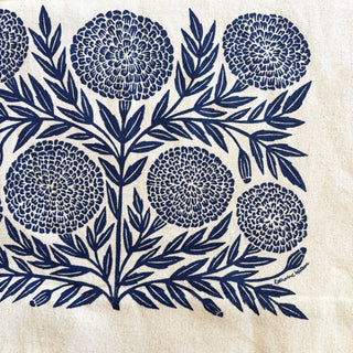 Tote Bag - Navy Marigold