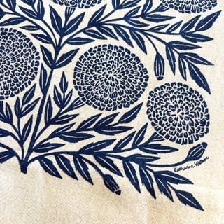 Tote Bag - Navy Marigold