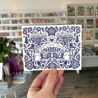 Portland, Maine Greeting Card