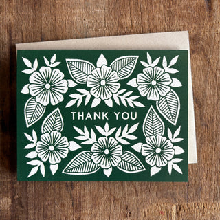 "Thank You," Greeting Card