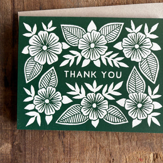 "Thank You," Greeting Card