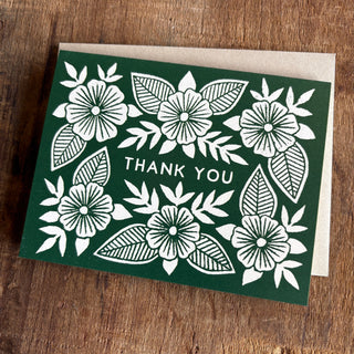 "Thank You," Greeting Card