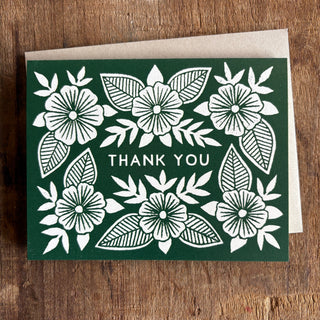 "Thank You," Greeting Card