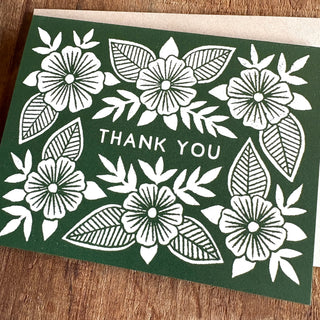 "Thank You," Greeting Card