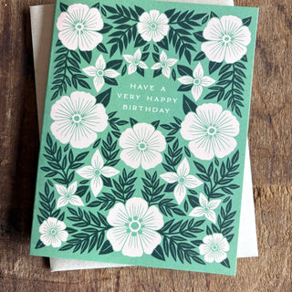"Have A Very Happy Birthday," Greeting Card