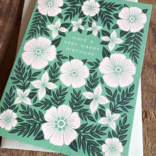 "Have A Very Happy Birthday," Greeting Card