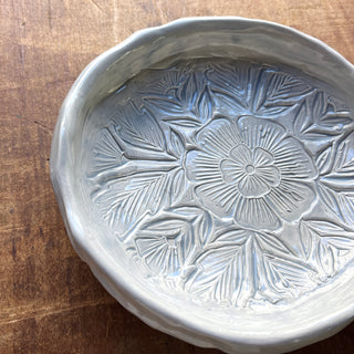 SECONDS : Block Printed Bowl - No. 4020