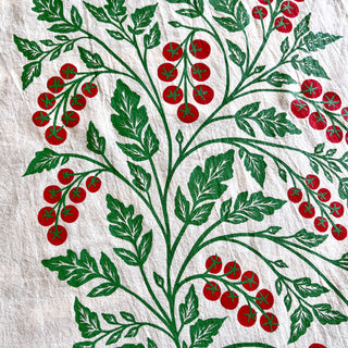 Cherry Tomatoes Tea Towel