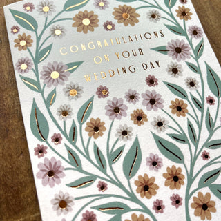 "Congratulations on Your Wedding Day," Greeting Card