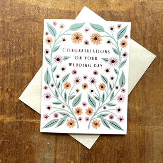 "Congratulations on Your Wedding Day," Greeting Card