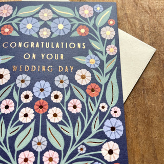 "Congratulations on Your Wedding Day," Greeting Card