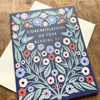 "Congratulations on Your Wedding Day," Greeting Card