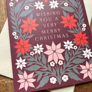 "Wishing You a Very Merry Christmas," Holiday Card