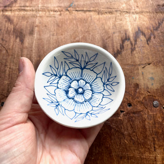 Hand Painted Ceramic Dish - No. 2842