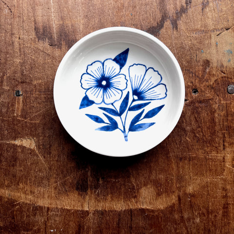 Hand Painted Ceramic Dish - No. 2845