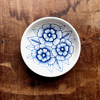 Hand Painted Ceramic Dish - No. 2850