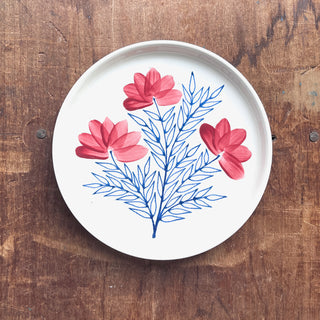 Hand Painted Ceramic Plate - No. 2853