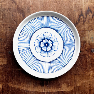 Hand Painted Ceramic Plate - No. 2854