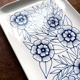 Hand Painted Ceramic Tray - No. 2856
