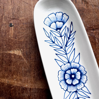 Hand Painted Ceramic Dish - No. 2862