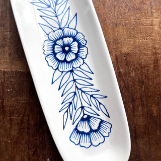 Hand Painted Ceramic Dish - No. 2862