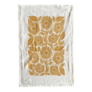 Sunflower Tea Towel