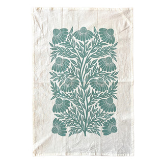 Echinacea Tea Towel